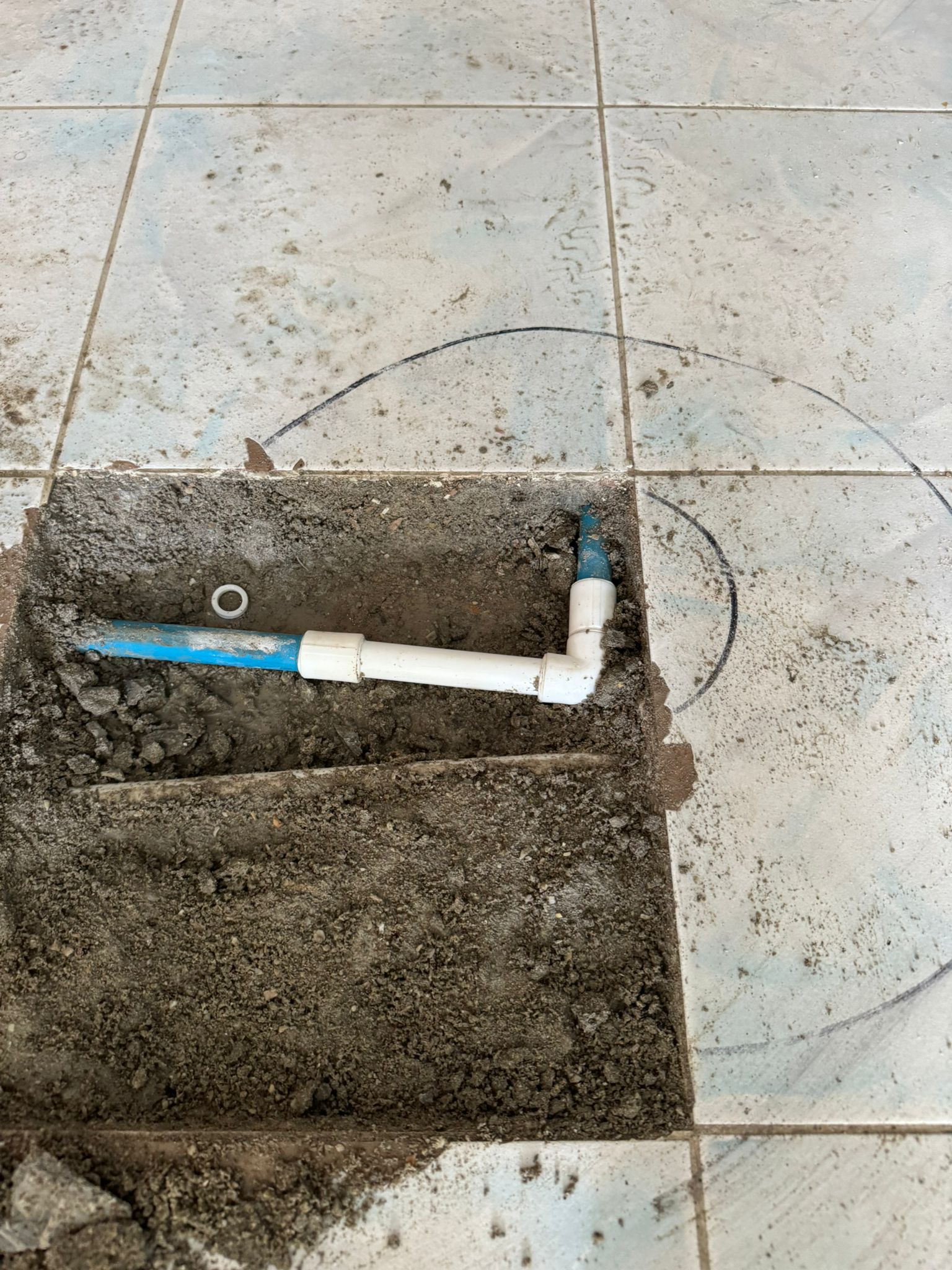 Tesisat çalışması